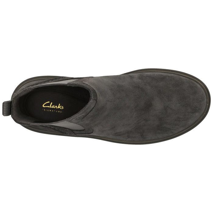 CLARKS PREMIUM Polden Easy G Shoes 1261A Dark Grey Sde