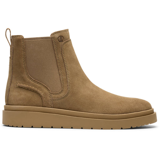 CLARKS PREMIUM Polden Easy G Shoes 5232 Dark Sand Suede