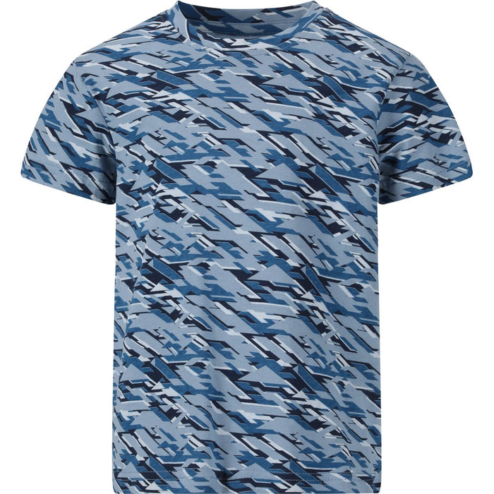 ZIGZAG Poliva Printed S/S T-Shirt T-shirt 2038 Dark Blue