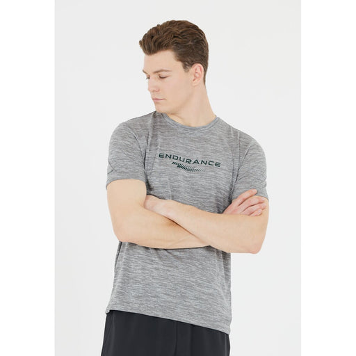 ENDURANCE Portofino M Performance S/S Tee T-shirt 1038 Mid Grey Melange