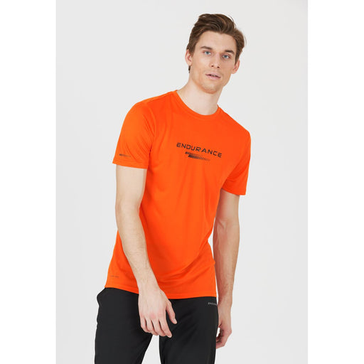 ENDURANCE Portofino M Performance S/S Tee T-shirt 5187 Scarlet Ibis