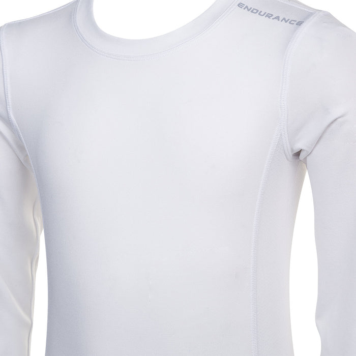 ENDURANCE Power Jr. Unisex L/S Tee T-shirt 1002 White