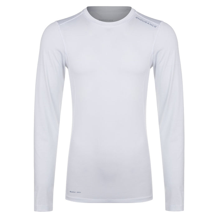 ENDURANCE Power Jr. Unisex L/S Tee T-shirt 1002 White