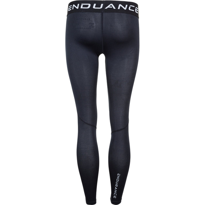 ENDURANCE Power V2 Jr. Unisex Long Tights Tights 1001 Black