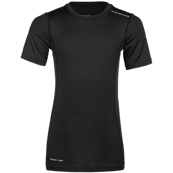 ENDURANCE Power V2 Jr. Unisex S/S Tee T-shirt 1001 Black