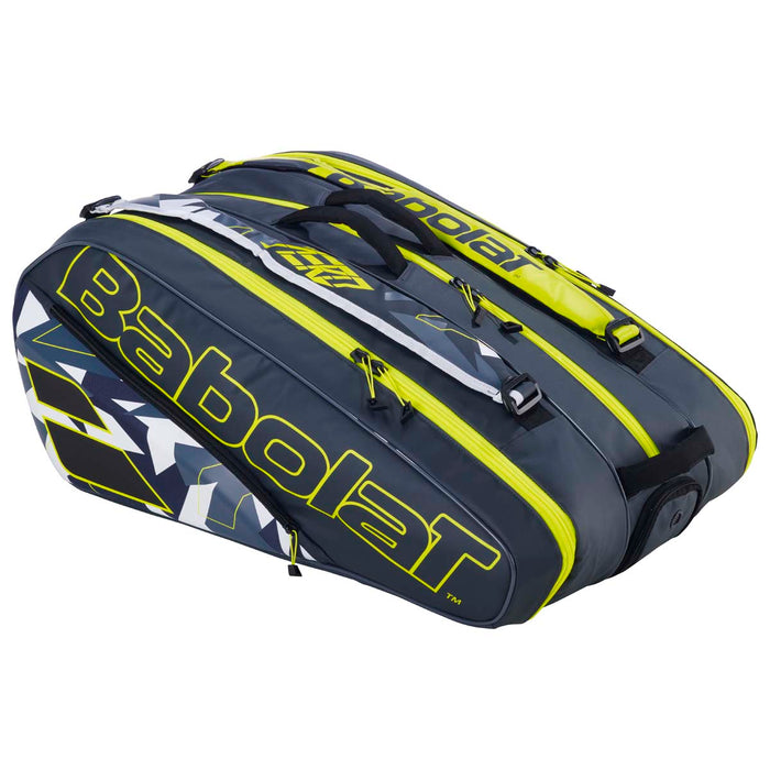 BABOLAT RH X 12 PURE AERO Bags 0370 Grey Yellow White