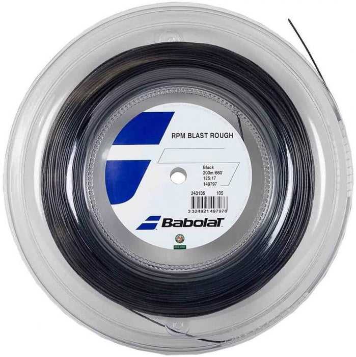 BABOLAT RPM Rough 200M Tennis Strings 0105 Black