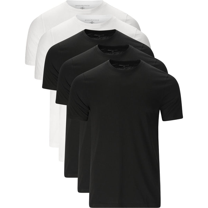 ENDURANCE Rabby S/S Tee 5-Pack T-shirt 1001 Black