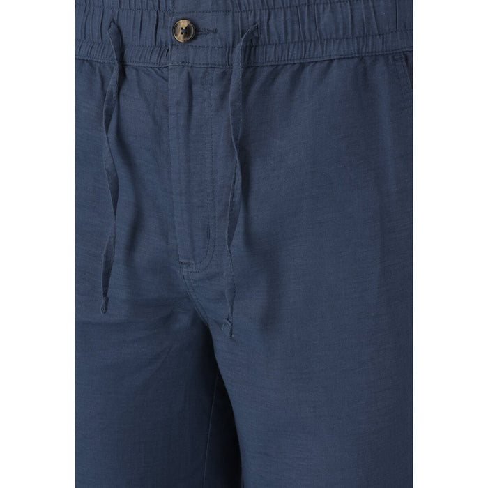 CRUZ Reagan M Pants - Linen Pants 2135 Dark Denim