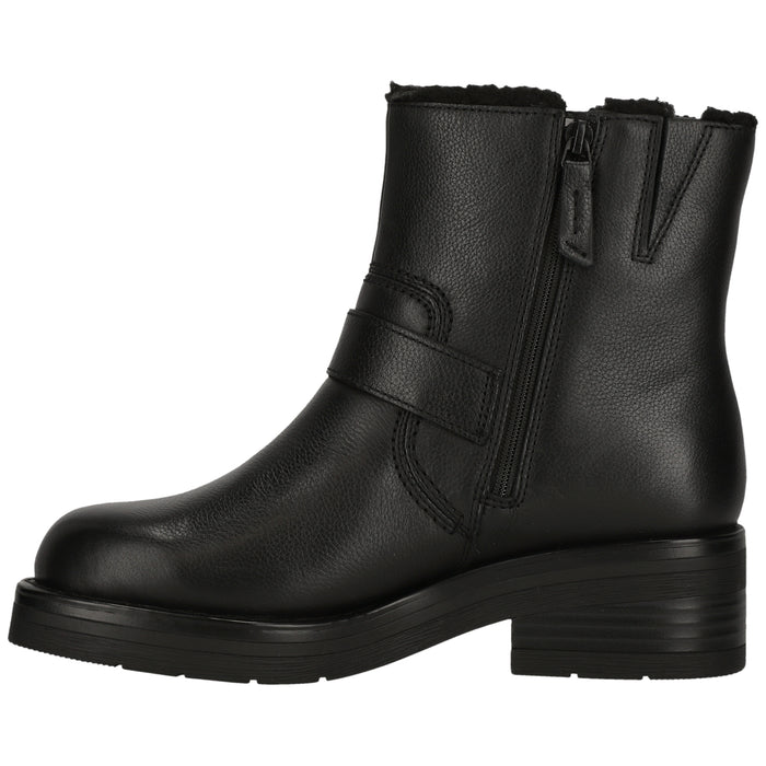 CLARKS PREMIUM Rebelle Buckle D Shoes 1271 Black WLined Lea