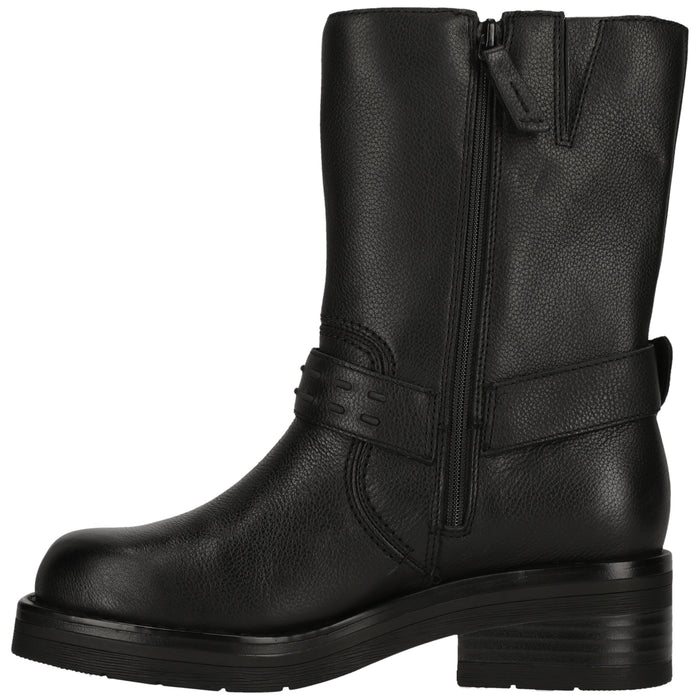 CLARKS PREMIUM Rebelle Up D Shoes 1216 Black Leather