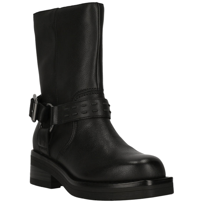 CLARKS PREMIUM Rebelle Up D Shoes 1216 Black Leather