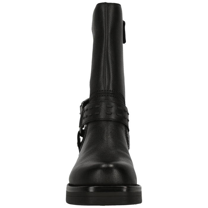 CLARKS PREMIUM Rebelle Up D Shoes 1216 Black Leather