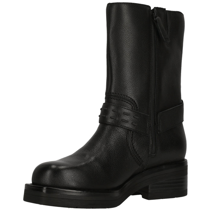 CLARKS PREMIUM Rebelle Up D Shoes 1216 Black Leather