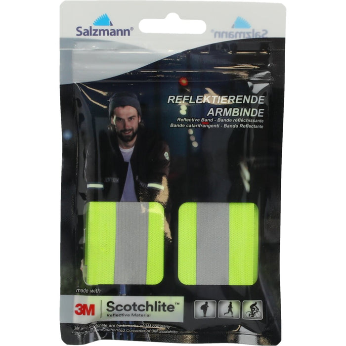 ENDURANCE Reflective Band 2 pcs. (Salzmann) Salzmann 5001 Safety Yellow