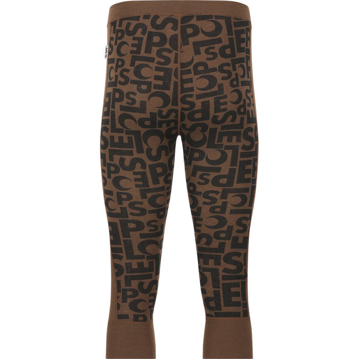 SLOPE Rei M Printed Baselayer 3/4 Pants Baselayer 1101 Slate Black