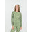 SLOPE Rei W Printed Baselayer Top Baselayer 3144 Smoke Green