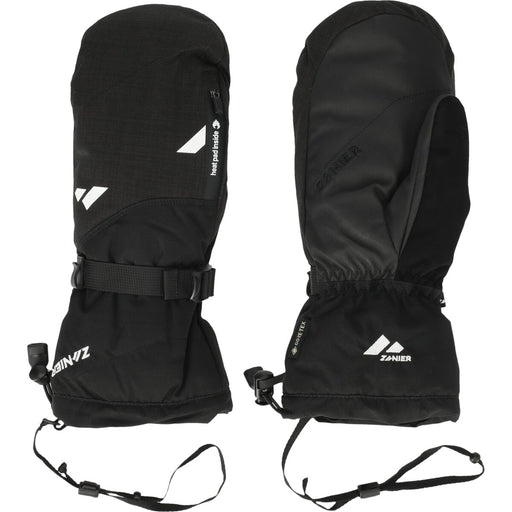 ZANIER Ride GTX Mitten w/Heat-Pad Pocket Gloves ZA2000 Black
