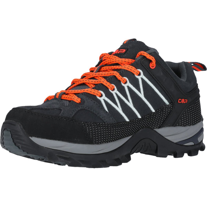 CMP Rigel Low WP Adult Outdoor Shoe Shoes 56UE Antracite-Flash Orange