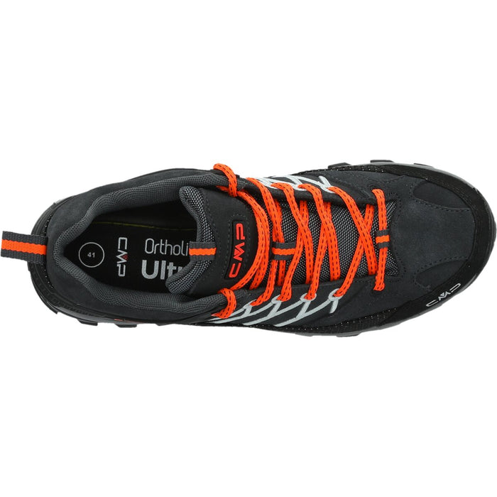 CMP Rigel Low WP Adult Outdoor Shoe Shoes 56UE Antracite-Flash Orange