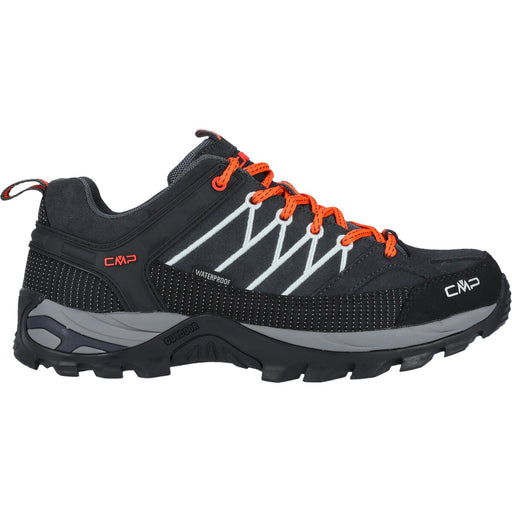 CMP Rigel Low WP Adult Outdoor Shoe Shoes 56UE Antracite-Flash Orange