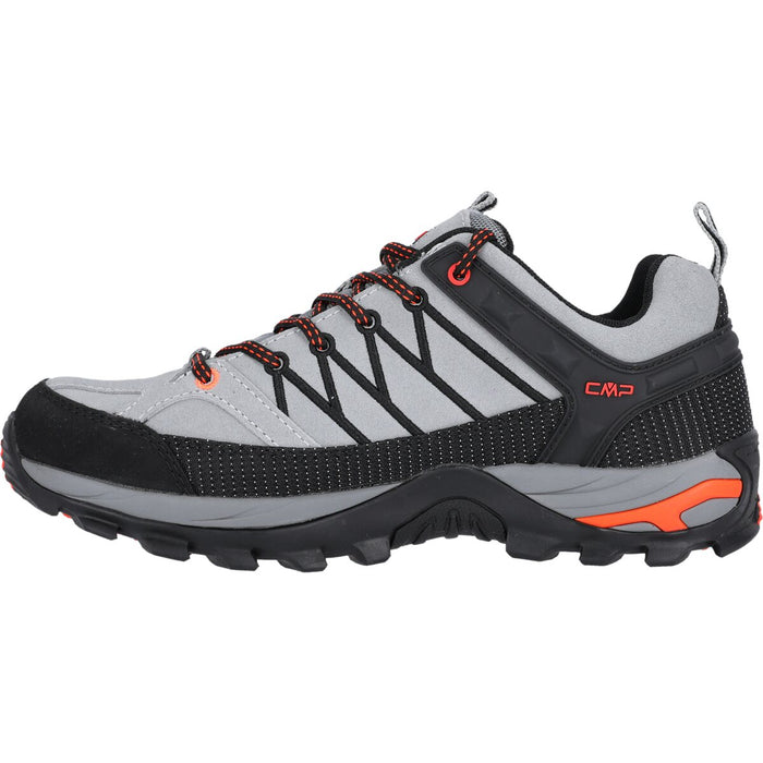 CMP Rigel Low WP Adult Outdoor Shoe Shoes 75UE Cemento-Nero