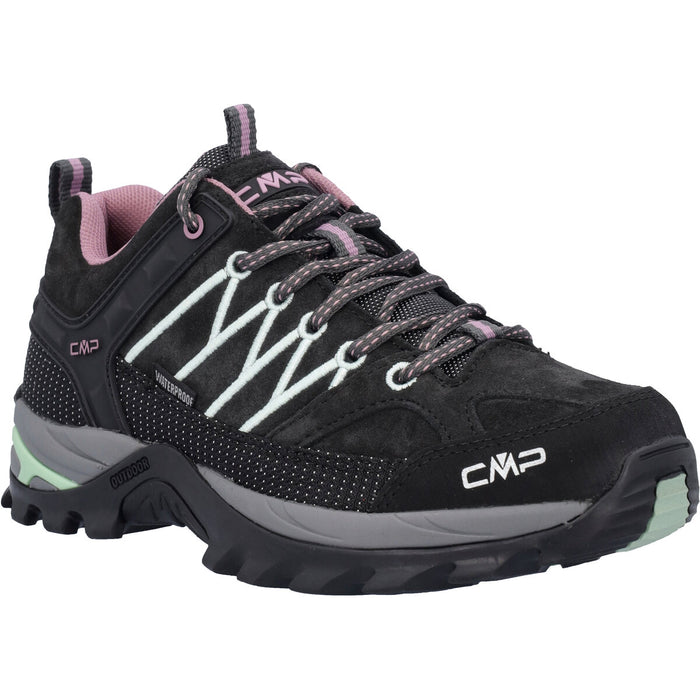 CMP Rigel Low Wmn WP Outdoor Shoe Shoes 66UP Piombo-Orchidea