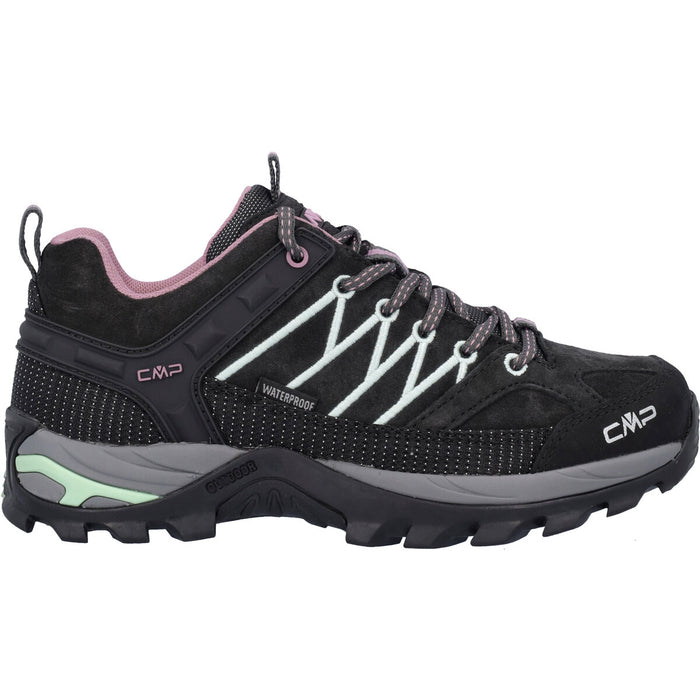 CMP Rigel Low Wmn WP Outdoor Shoe Shoes 66UP Piombo-Orchidea