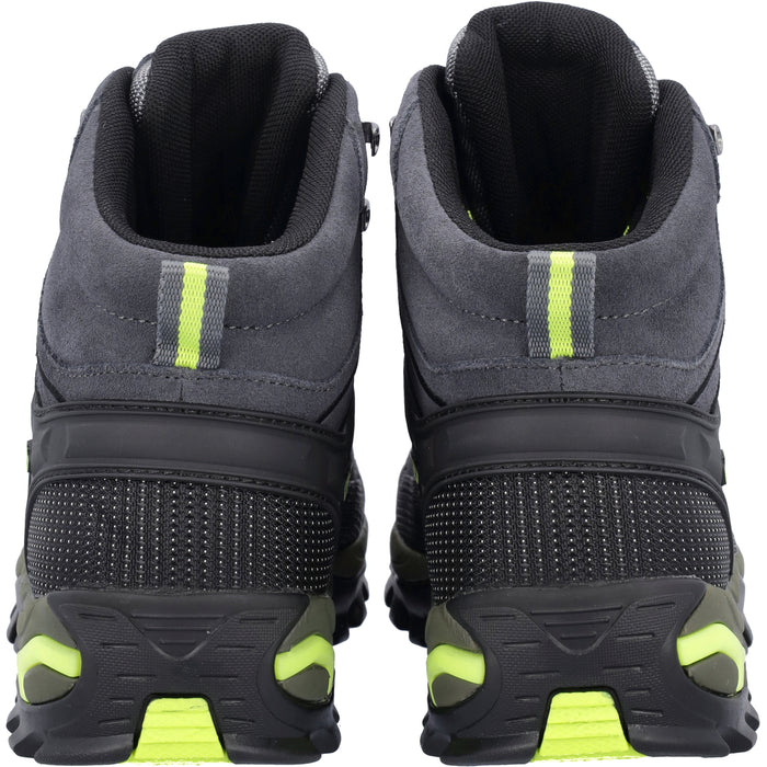 CMP Rigel Mid M WP Adult Boot Boots 30UR Grey-Yellow Fluo