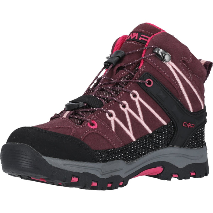 CMP Rigel Mid WP Boot Kids Boots 05HM Prugna-Peach