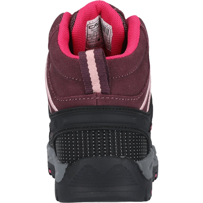 CMP Rigel Mid WP Boot Kids Boots 05HM Prugna-Peach