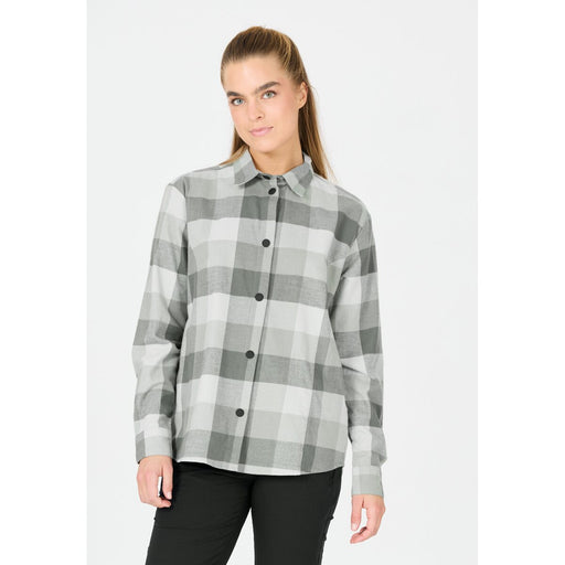 WHISTLER Riglet W Chequered Shirt Shirt 3103 Slate Gray