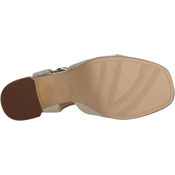 CLARKS PREMIUM Ritzy75 Rae D Sandal 5332 Champagne Int