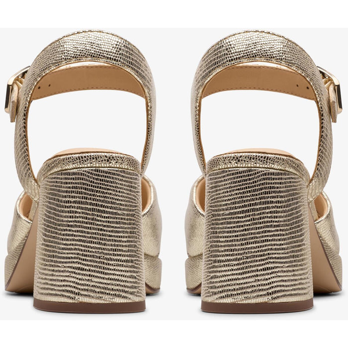 CLARKS PREMIUM Ritzy75 Rae D Sandal 5332 Champagne Int