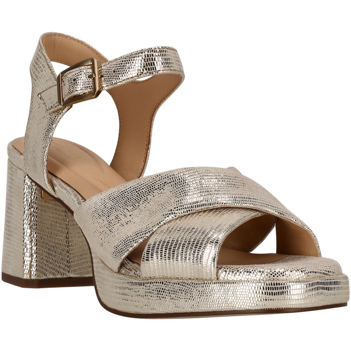 CLARKS PREMIUM Ritzy75 Rae D Sandal 5332 Champagne Int