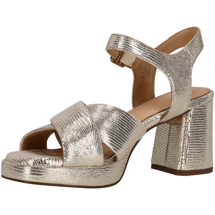 CLARKS PREMIUM Ritzy75 Rae D Sandal 5332 Champagne Int