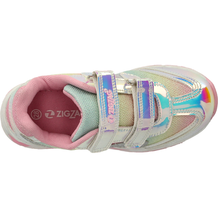 ZIGZAG Roseau Shoe W/Lights Shoes 1015 Silver