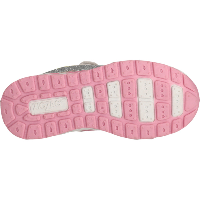 ZIGZAG Roseau Shoe W/Lights Shoes 1015 Silver