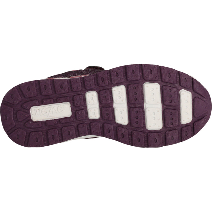 ZIGZAG Roseau Shoe W/Lights Shoes 4078 Dark Purple