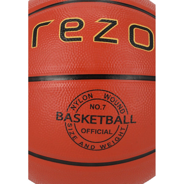 REZO Rubber Basketball Ball 8885 Various Brown