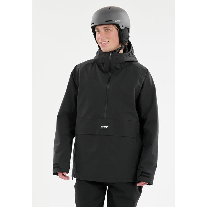SLOPE Ruki M Lined Shell Ski Anorak W-PRO 15000 Jacket 1001 Black