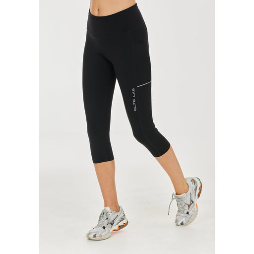 ELITE LAB Run Elite X1 W 3/4 Tights Tights 1001 Black