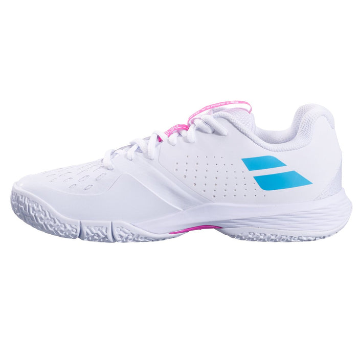 BABOLAT SENSA RISE WOMEN Shoes 1045 White/Rhodamine red