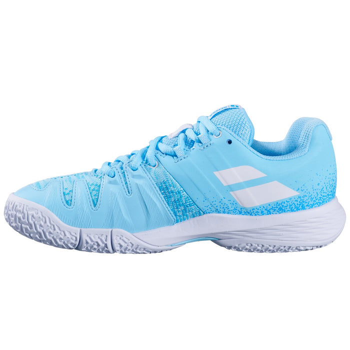 BABOLAT SENSA WOMEN Shoes 4121ST Sky Blue/Tigerlily