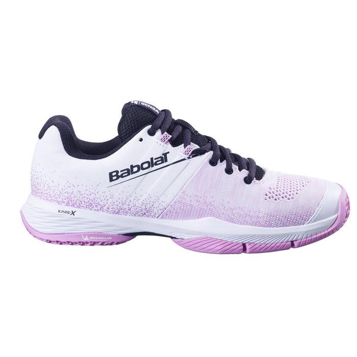 BABOLAT SENSA WOMEN Shoes 1105 White/ Lilac