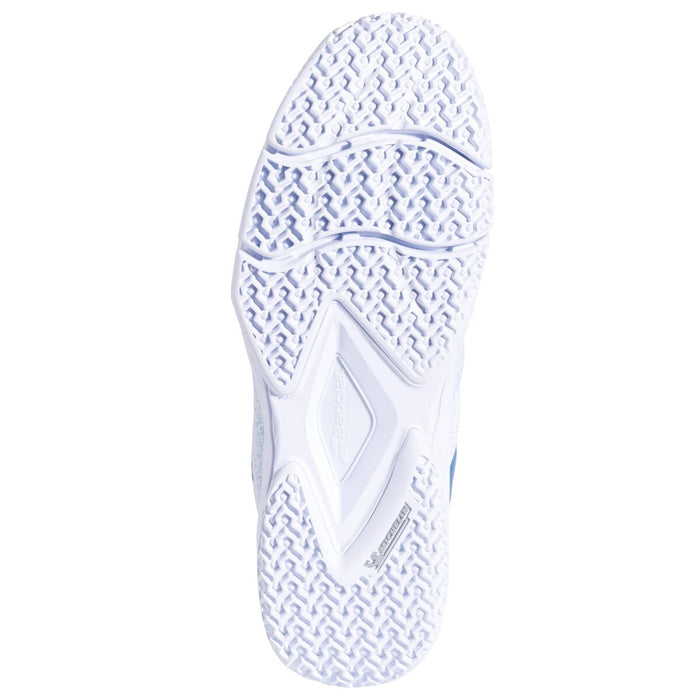 BABOLAT SENSA WOMEN Shoes 1104 White/ Cool Blue