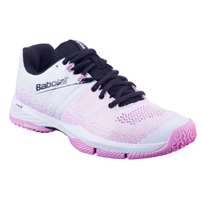 BABOLAT SENSA WOMEN Shoes 1105 White/ Lilac