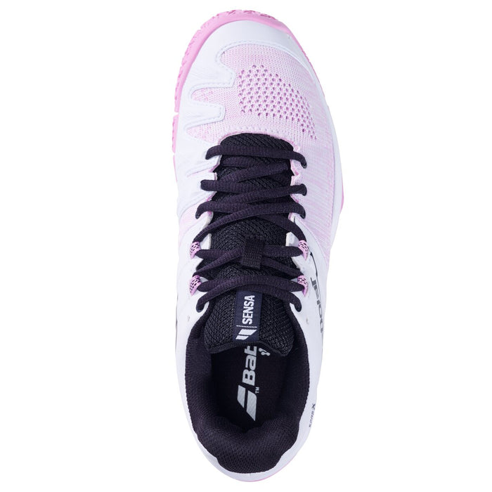 BABOLAT SENSA WOMEN Shoes 1105 White/ Lilac