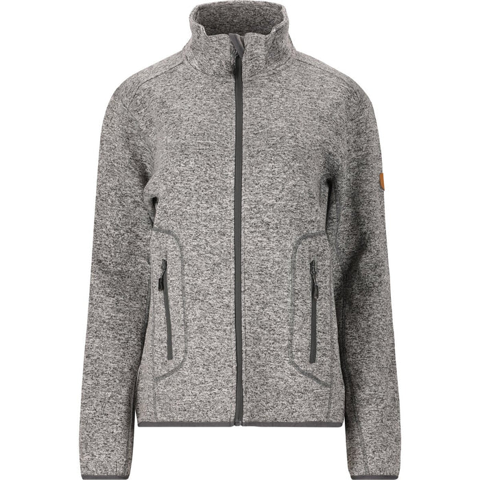 WHISTLER Samani W Melange Fleece Jacket Fleece 1005A Light Grey Melange