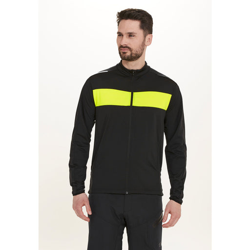 ENDURANCE San Tropez M L/S Cycling Midlayer Cycling Jacket 1001 Black